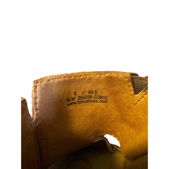 Melyssa Rust Bag Pipe slip-on sandals B04326 Brown Leather Women 9 - Picture 9 of 9